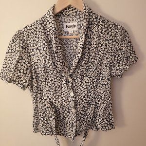 Rouje Tie-Waist Blouse